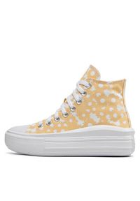 Converse Trampki Ctas Mowe Hi A01194C Żółty. Kolor: żółty. Materiał: materiał