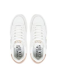 Versace Jeans Couture Sneakersy 78VA3SJ5 Biały. Kolor: biały. Materiał: skóra #5