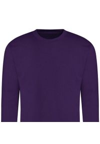 AWDIS - Zwykła Bluza Unisex Dla Dorosłych. Kolor: fioletowy