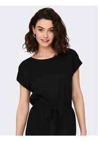 only - ONLY Sukienka codzienna 15153021 Czarny Regular Fit. Okazja: na co dzień. Kolor: czarny. Materiał: bawełna. Typ sukienki: proste. Styl: casual #6