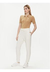 TOMMY HILFIGER - Tommy Hilfiger Spodnie dresowe UW0UW04785 Écru Regular Fit. Materiał: dresówka #5