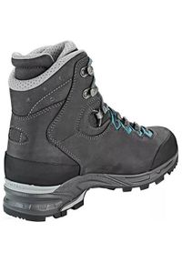 Buty trekkingowe damskie Lowa Mauria Gtx WS. Wysokość cholewki: za kostkę. Zapięcie: sznurówki. Kolor: szary. Materiał: materiał, skóra. Szerokość cholewki: normalna