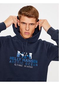 Helly Hansen Bluza Ocean 30361 Granatowy Regular Fit. Kolor: niebieski. Materiał: bawełna #4