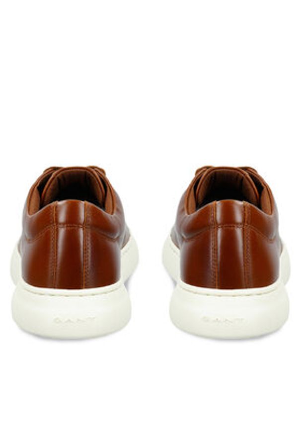 GANT - Gant Sneakersy 31631018 Brązowy. Kolor: brązowy. Materiał: skóra