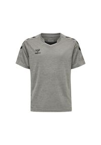 Koszulka dziecięca Hummel hmlCORE XK. Kolor: szary. Sezon: lato. Sport: fitness, piłka nożna #1