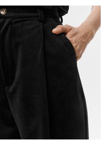 Kontatto Spodnie materiałowe MN2012 Czarny Relaxed Fit. Kolor: czarny. Materiał: syntetyk #5