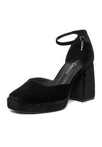 Juicy Couture Czółenka EO-W2SH59501A Czarny. Kolor: czarny. Materiał: materiał #4