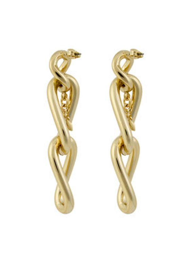 Patrizia Pepe Kolczyki 2J2548/M058 F130 Złoty. Materiał: metalowe. Kolor: złoty