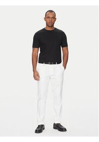 BOSS Spodnie materiałowe C-Genius 50534612 Biały Slim Fit. Kolor: biały. Materiał: bawełna