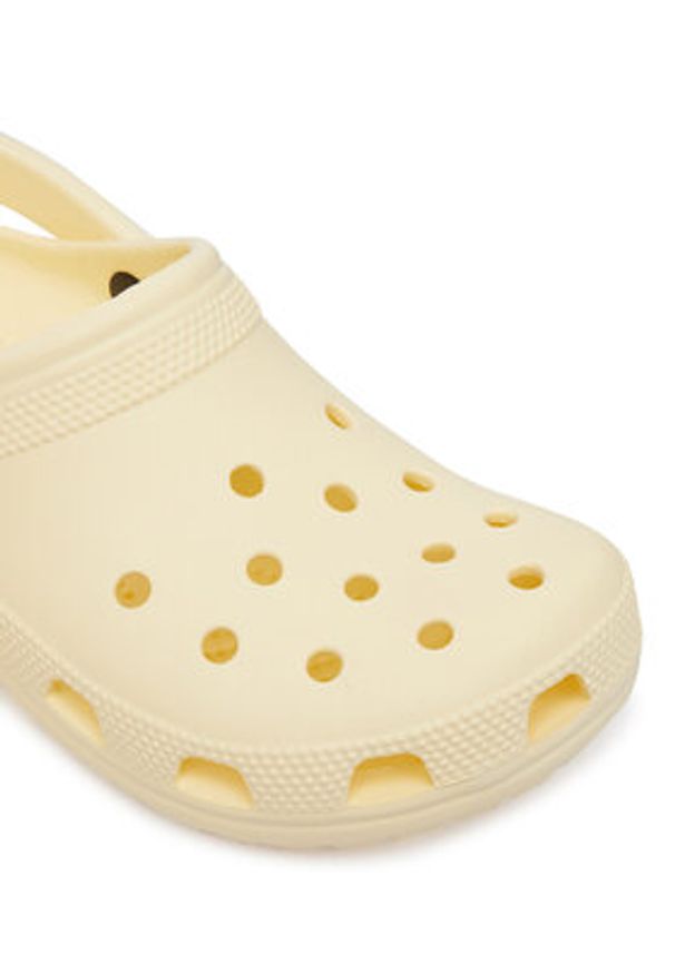 Crocs Klapki Classic 10001 Żółty. Kolor: żółty