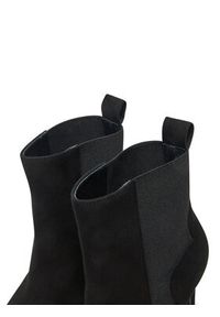 Baldowski Botki D04901-1451-001 Czarny. Kolor: czarny. Materiał: zamsz, skóra #3