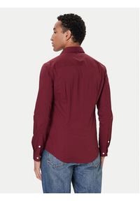 Tommy Jeans Koszula Original DM0DM04405 Czerwony Slim Fit. Kolor: czerwony. Materiał: bawełna #4