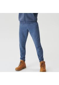 Sinsay - Spodnie dresowe jogger - Granatowy. Kolor: niebieski. Materiał: dresówka #1