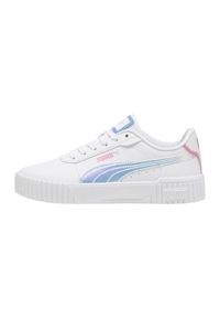Buty do chodzenia damskie Puma Carina 2. Kolor: biały. Materiał: materiał, syntetyk. Szerokość cholewki: normalna. Sport: turystyka piesza