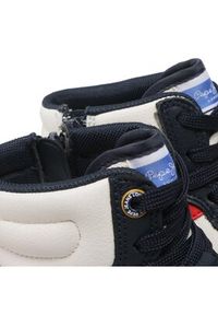 Pepe Jeans Sneakersy Kenton Master Boot PBS30528 Granatowy. Kolor: niebieski. Materiał: skóra #5