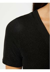 Morgan Bluzka 212-DIWI Czarny Regular Fit. Kolor: czarny. Materiał: syntetyk #2