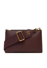 Pinko - PINKO Torebka Flat Horizontal Mini AI 25-26 104277 A29Q Bordowy. Kolor: czerwony. Materiał: skórzane #5