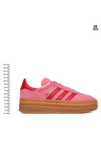 Adidas - adidas Sneakersy Gazelle Bold JQ7407 Różowy. Kolor: różowy. Materiał: skóra, zamsz. Model: Adidas Gazelle #6