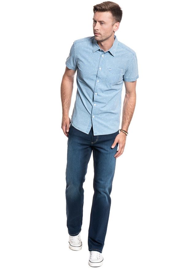 Wrangler - WRANGLER SS 1 PKT SHIRT CERULEAN BLUE W5L56GXVT 112130199