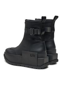 United Nude Botki Roko Bootie II 1077756090 Czarny. Kolor: czarny. Materiał: materiał