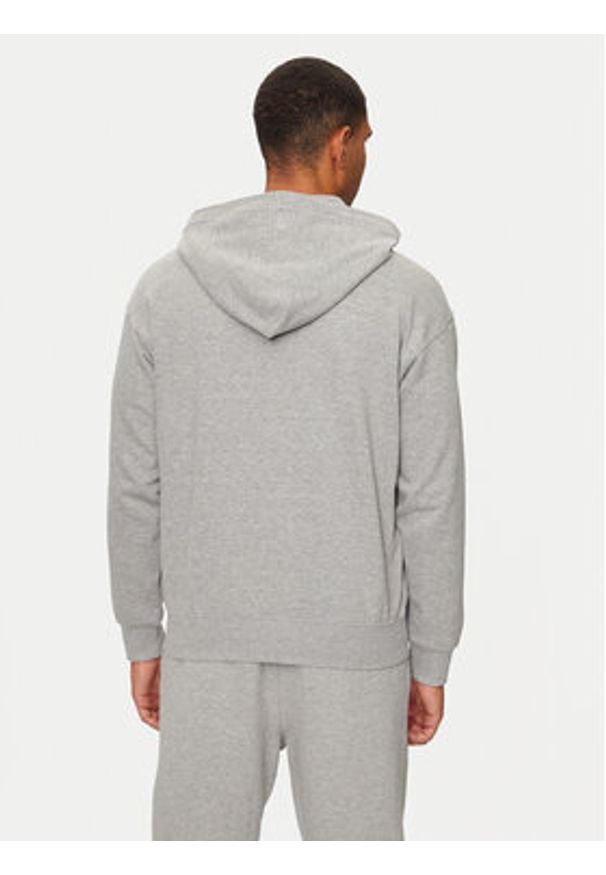 United Colors of Benetton - United Colors Of Benetton Bluza 342ZU201M Szary Regular Fit. Kolor: szary. Materiał: bawełna