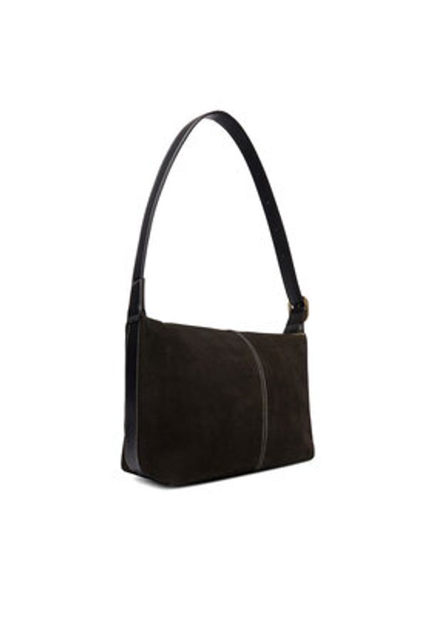 Gino Rossi - GINO ROSSI Torebka EO-LA224-19149 Brązowy. Kolor: brązowy. Materiał: zamszowe, skórzane