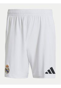 Adidas - adidas Szorty sportowe Real Madrid 24/25 Home IU5008 Biały Regular Fit. Kolor: biały. Materiał: syntetyk #2
