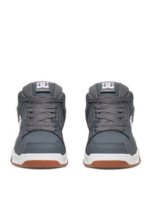 DC Shoes Sneakersy CEO-V5-10121 Szary. Kolor: szary. Materiał: skóra