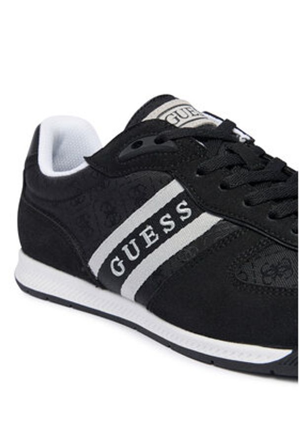 Guess Sneakersy FMTDIV SUE12 Czarny. Kolor: czarny. Materiał: materiał