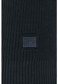 Selected Homme Sweter męski kolor czarny. Okazja: na co dzień. Kolor: czarny. Materiał: bawełna, materiał. Długość rękawa: długi rękaw. Długość: długie. Styl: casual #2