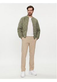 Jack & Jones - Jack&Jones Chinosy Dave 12212930 Szary Regular Fit. Kolor: szary. Materiał: bawełna #4