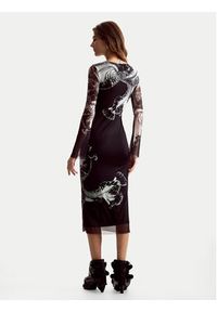 Desigual Sukienka codzienna Reims Lacroix 26SWVK53 Czarny Regular Fit. Okazja: na co dzień. Kolor: czarny. Materiał: syntetyk. Typ sukienki: proste. Styl: casual #4