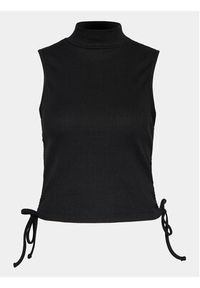 Brave Soul Top LV-69MACIE Czarny Slim Fit. Kolor: czarny. Materiał: bawełna, syntetyk #6