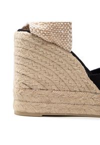 Castañer Espadryle Carol/8ED/001 020975-100 Czarny. Kolor: czarny. Materiał: materiał #6
