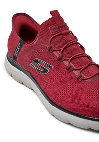 skechers - Skechers Sneakersy Key Pace 232469 Czerwony. Kolor: czerwony. Materiał: materiał