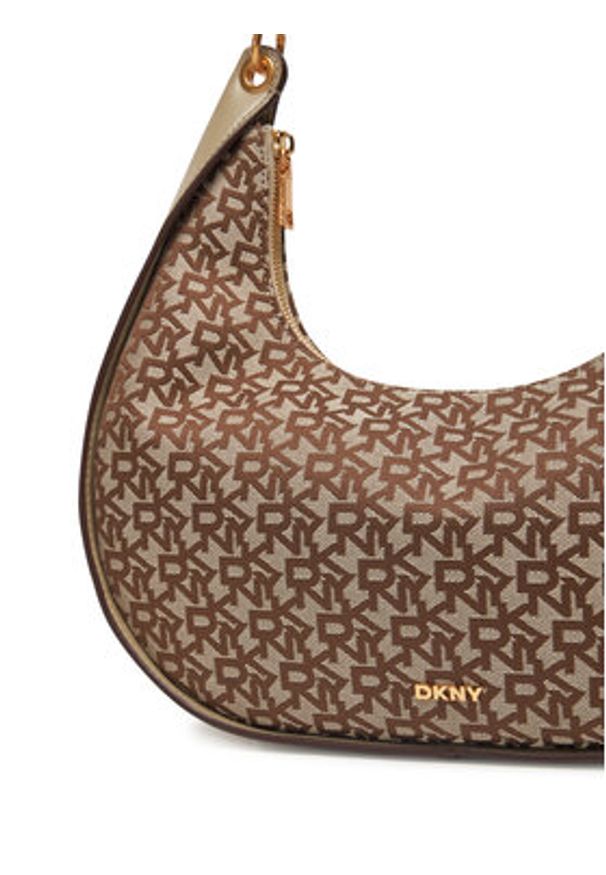 DKNY Torebka R44CFI48 Brązowy. Kolor: brązowy. Materiał: skórzane
