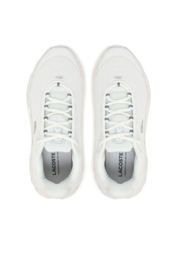 Lacoste Sneakersy 750SFA0170 Biały. Kolor: biały. Materiał: materiał