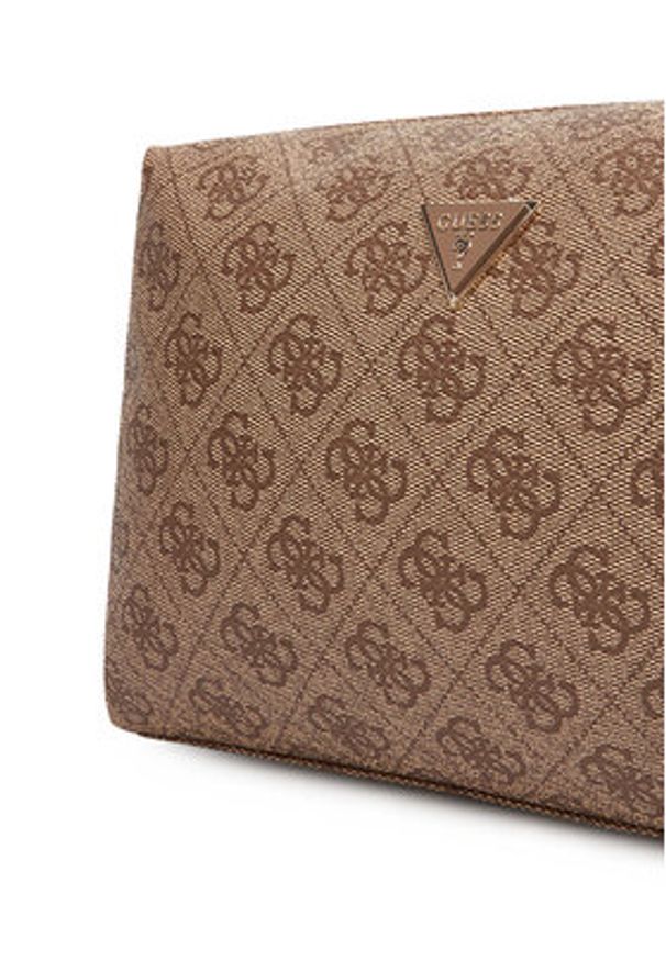 Guess Kosmetyczka PW7533 P5315 Beżowy. Kolor: beżowy. Materiał: skóra