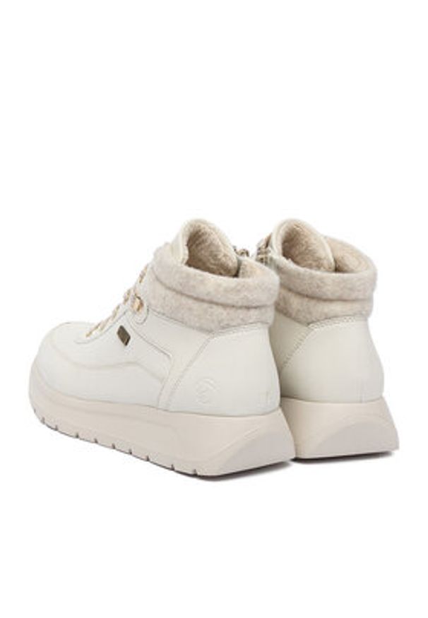 Remonte Trzewiki CEO-D2V71-80 Biały. Kolor: biały. Materiał: skóra, syntetyk