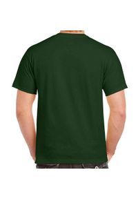 GILDAN - Ultra Bawełniana Koszulka Unisex Dla Dorosłych. Kolor: czerwony, wielokolorowy, zielony. Materiał: bawełna