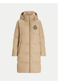 Lauren Ralph Lauren - LAUREN RALPH LAUREN Płaszcz zimowy 297962675003 Beżowy Regular Fit. Kolor: beżowy. Materiał: syntetyk. Sezon: zima #4
