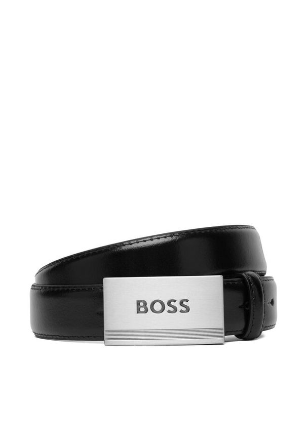 Pasek BOSS. Kolor: czarny