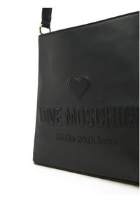Love Moschino - LOVE MOSCHINO Torebka JC4115PP1ML1000A Czarny. Kolor: czarny. Materiał: skórzane #4