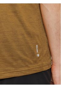 Salewa Koszulka techniczna Puez 26537 Brązowy Regular Fit. Kolor: brązowy. Materiał: syntetyk #3