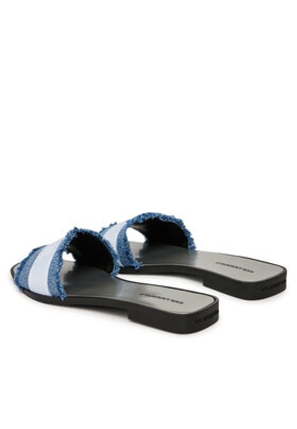 Karl Lagerfeld - KARL LAGERFELD Klapki Skoot II KL80411 Niebieski. Kolor: niebieski. Materiał: materiał