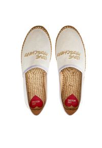 Love Moschino - LOVE MOSCHINO Espadryle JA10572G0IJP5102 Écru. Materiał: materiał #6