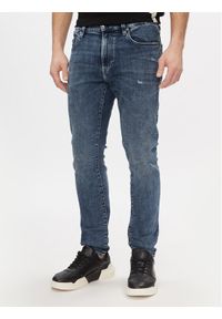 G-Star RAW - G-Star Raw Jeansy Revend Fwd D20071-C051-G120 Niebieski Skinny Fit. Kolor: niebieski