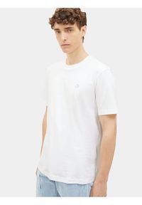 Tom Tailor Denim T-Shirt 1037655 Biały Basic Fit. Kolor: biały. Materiał: bawełna #1