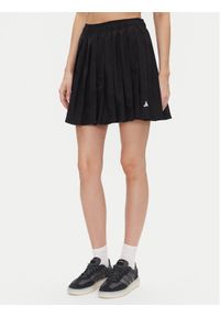 Adidas - adidas Spódnica plisowana Tiro JG4100 Czarny Loose Fit. Kolor: czarny. Materiał: syntetyk