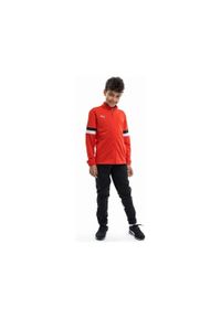Dres treningowy chłopięcy Puma 65865501. Kolor: biały, wielokolorowy, czarny. Materiał: dresówka #1